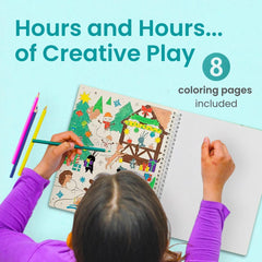 Cupkin eight holiday scenes ready for mix-and-match storytelling and color play.