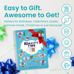 Cupkin Koalas sticker packs help kids build fine motor skills while playing