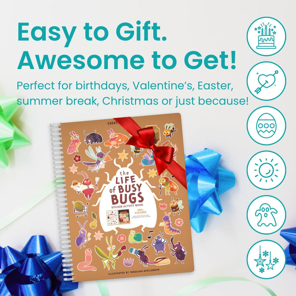 Cupkin Busy Bugs travel-friendly activity for quiet time on planes