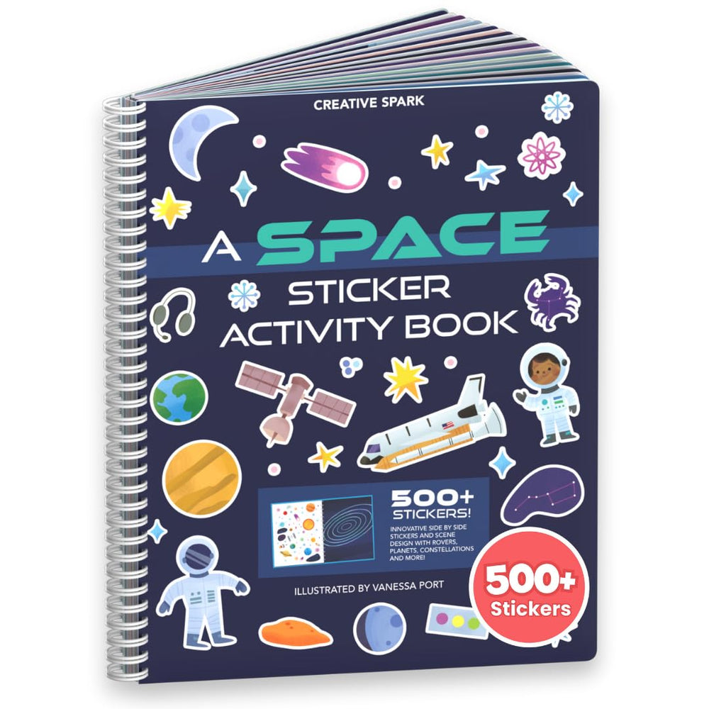 CUPKIN Outer Space Sticker Book cover shown for kids' space adventures