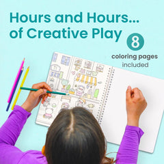 Cupkin Panda coloring pages collection supports creative coloring