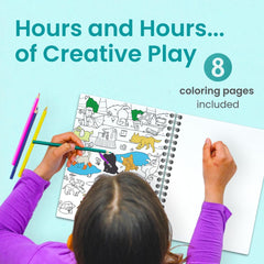 Cupkin Pawsome Day coloring pages invite color and storytelling.