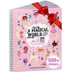 Cupkin Princess Sticker Book cover invites imaginative play for kids.