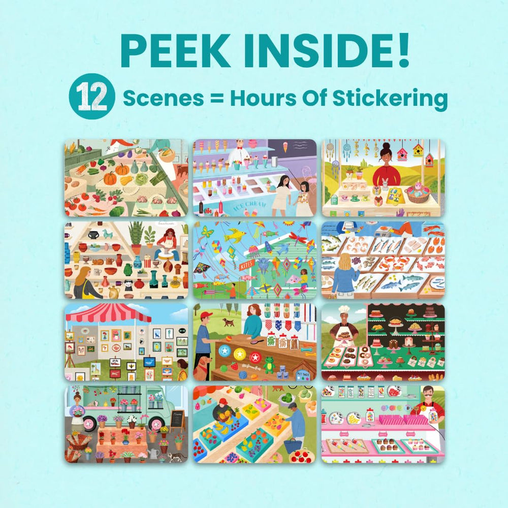 Cupkin spiral-bound flat-lay design for comfortable, mess-free crafting.