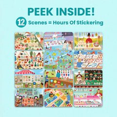 Cupkin spiral-bound flat-lay design for comfortable, mess-free crafting.