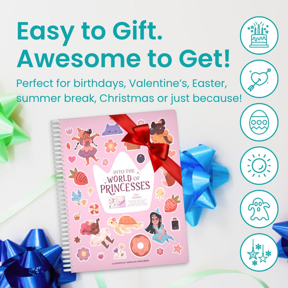 Cupkin World of Princesses gift-ready set for birthdays and holidays