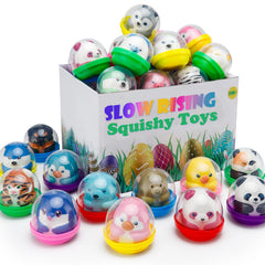 Curibble slow-rise animal squishy toys for playful party favors