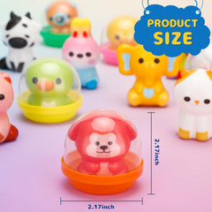 Curibble soft-texture squishy animals with bright colors and slow-rise design for calming play.