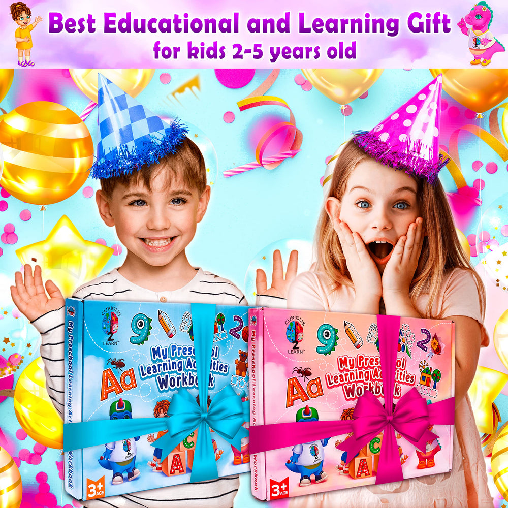 Curious 2 Learn gift-ready packaging makes a thoughtful preschool gift.