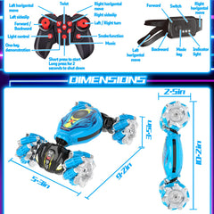 Cusocue off-road mode switches quickly for dynamic stunts.
