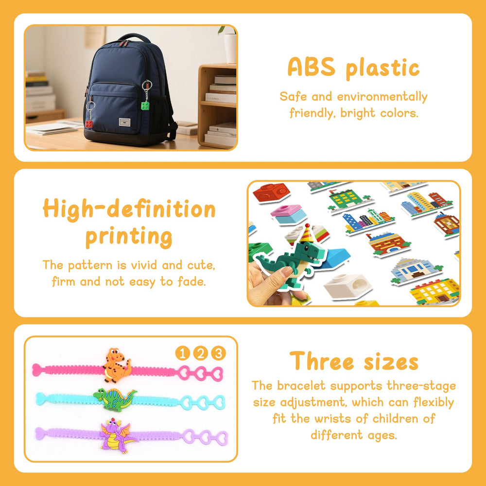 Custoduy adjustable wristbands fit kids across ages