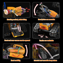 Custoduy STEM robot kit robot model showcasing versatile engineering play