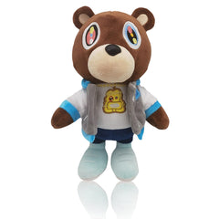 Cute Plush Bear closeup texture shows soft fabric for cozy hugs and comforting bedtime moments.