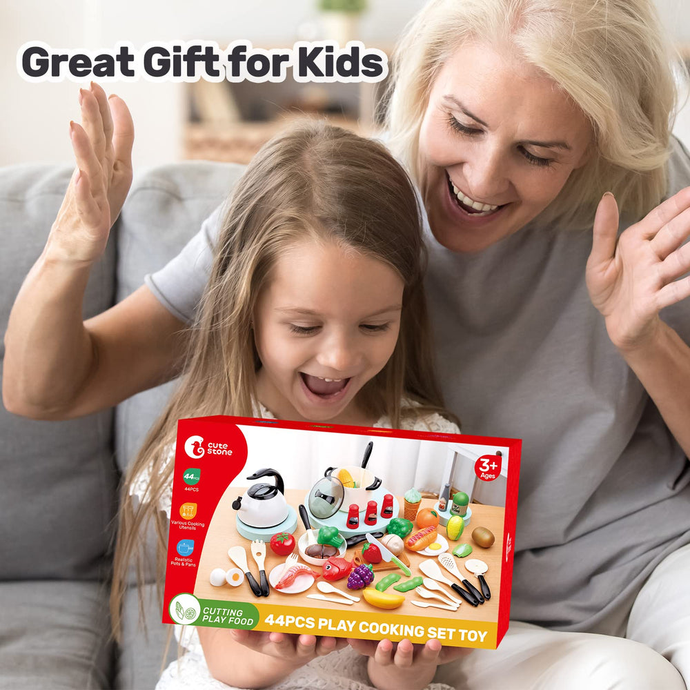 CUTE STONE gift-worthy set for ages 3+ to inspire budding chefs.