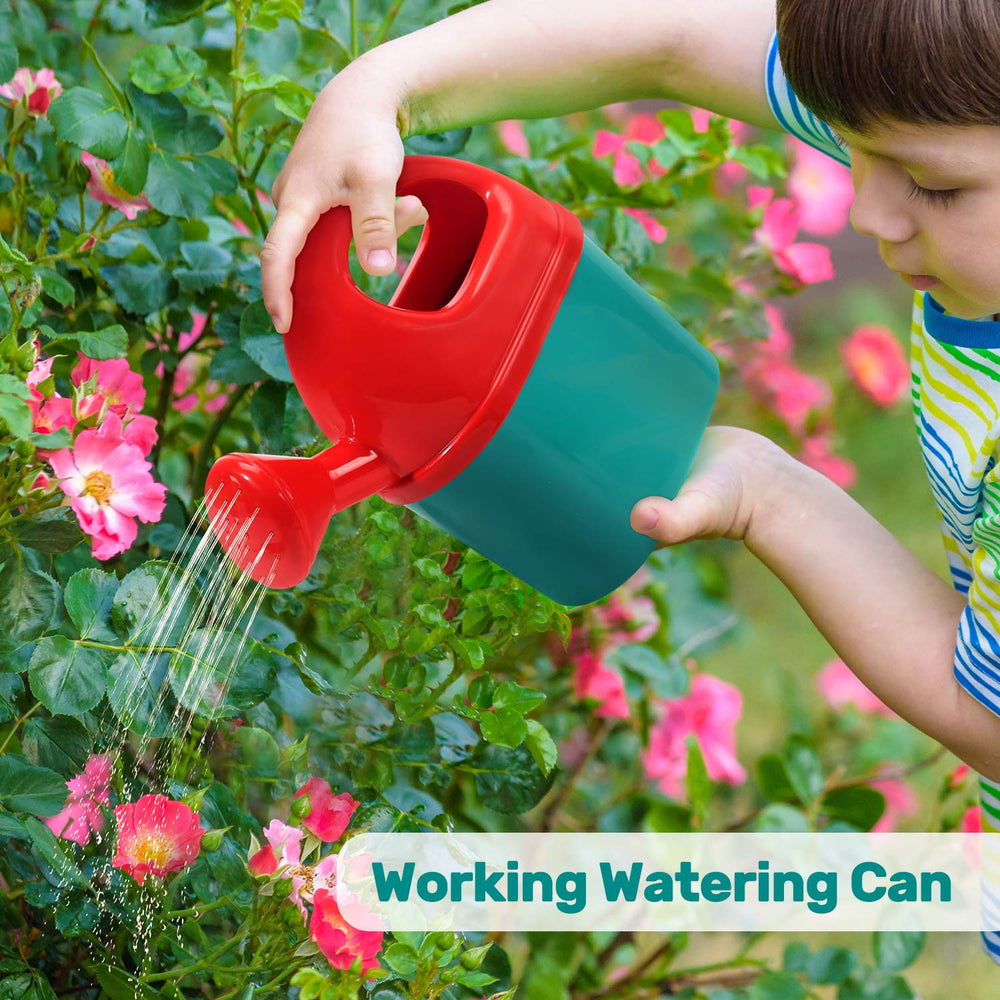 CUTE STONE watering can for kids' outdoor watering and pretend gardening