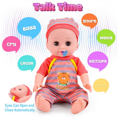 Cute Stone outfits set — extra clothing for dress-up and daily care pretend-play.