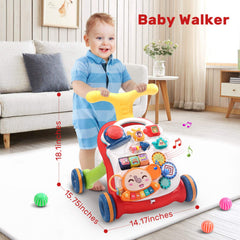Anti-slip handle helps secure baby's grip