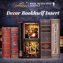 Cutebee Book Nook Kit dust cover keeps scenes clean and pristine.