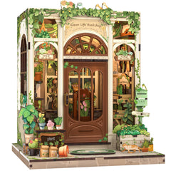 CUTEBEE Book Nook Kit on display in a cozy Green Life Bookstore corner, inviting reading
