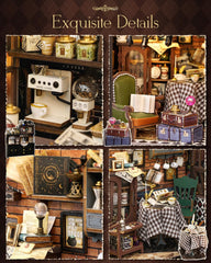 CUTEBEE dollhouse English instruction manual—clear steps for smooth assembly.