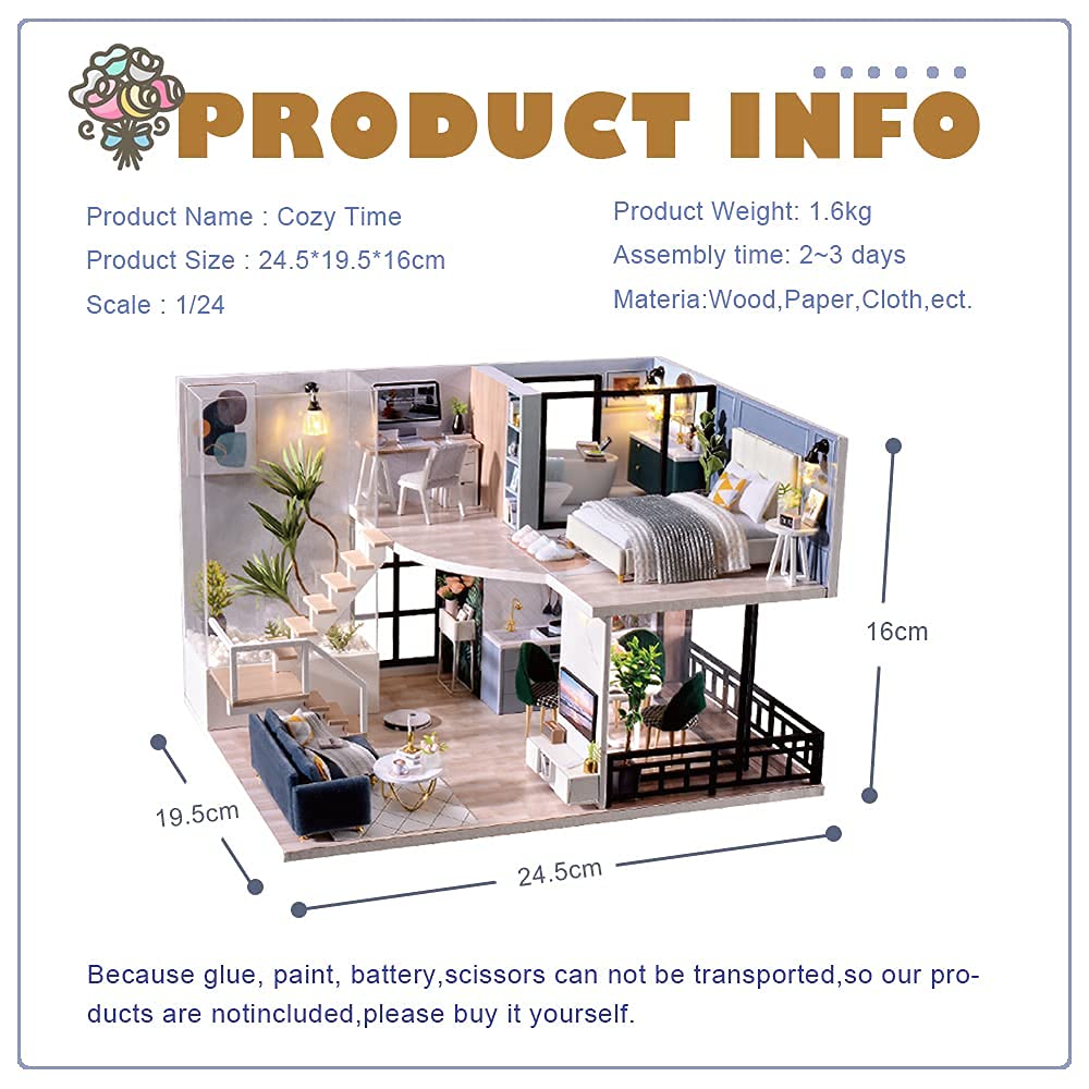 CUTEBEE dollhouse furniture detail shows realistic miniatures for collectors.