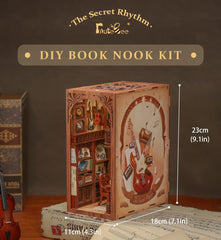 CUTEBEE book nook assembly process captures the rewarding, screen-free crafting experience.