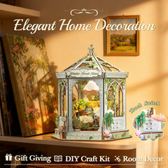 CUTEBEE Windsor Flower House double facades enabling mood changes in display