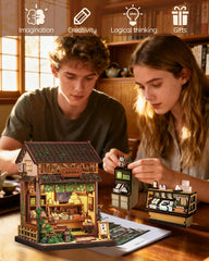 Cutefun Book Nook Battery Box Wiring ensures smooth, safe illumination