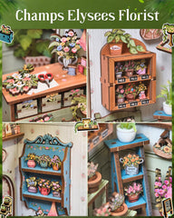 Night glow from Cutefun Book Nook LED lighting in a cozy display.