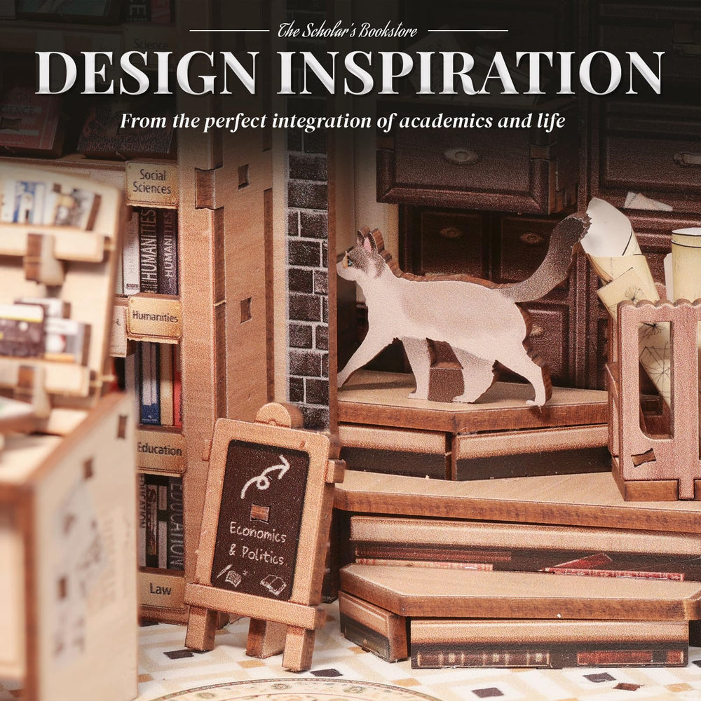 Cutefun Book Nook Kit family-friendly DIY project