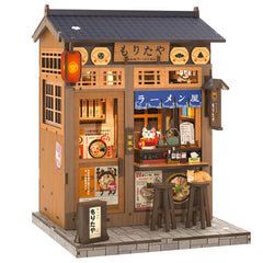 Cutefun Book Nook Kit ramen shop scene for cozy desk display.