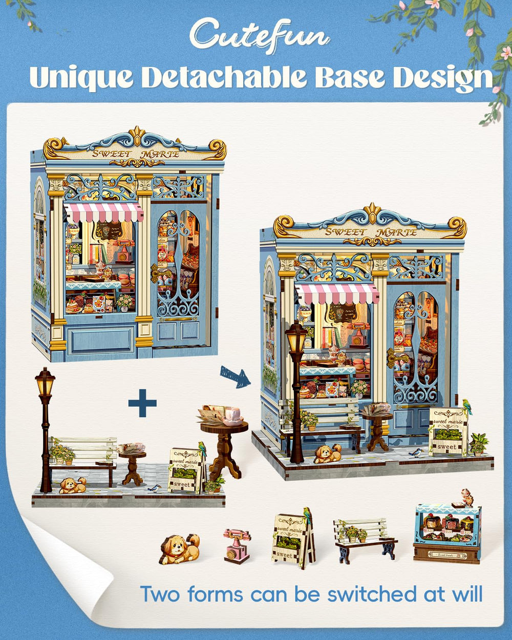 Cutefun Sweet Marie instruction manual guides beginners through a patient build.