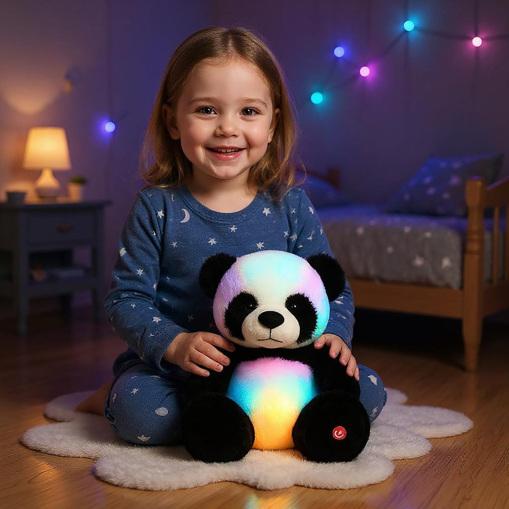 Cuteoy panda care guide shows wiping with a damp cloth