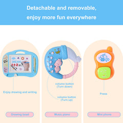 Cuterabit walker mirror and beads boost visual tracking and fine motor skills.