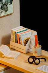 CUTEROOM DIY miniature instruction manual with clear step-by-step visuals guides you through assembly