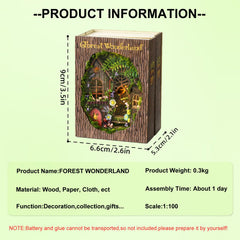 CUTEROOM mini house kit beginners guide image helps first-time builders follow steps easily.