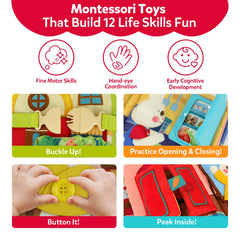 CuteZone bunny friend attached securely promotes safe, worry-free exploration during pretend play.