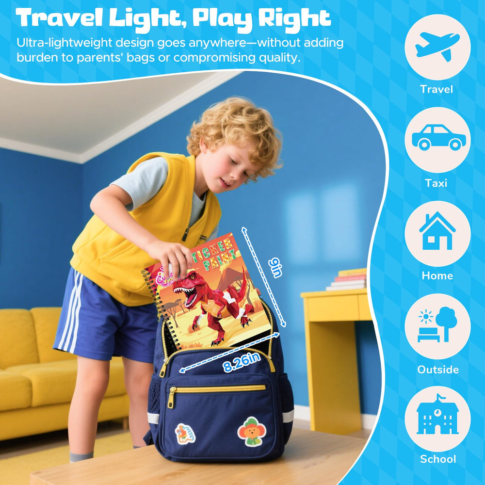 CutteeyFyry non-toxic materials ensure safe play during travel.