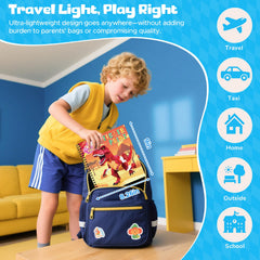 CutteeyFyry non-toxic materials ensure safe play during travel.