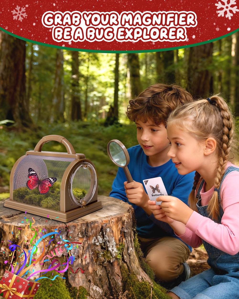CUUCUVA Bug Catcher Kit net for gentle outdoor catching during play.