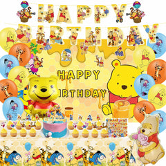 CVCXFParty honey theme banner for festive birthday decor and color pop