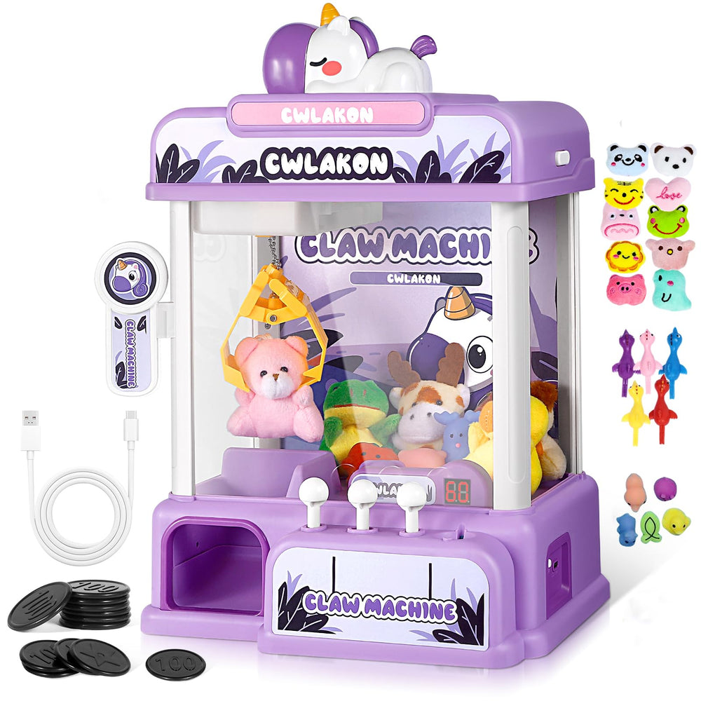 CWLAKON claw machine makes a bright holiday gift for kids