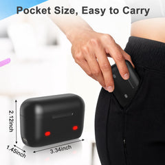 Cwowhihui sleek portable dock keeps WHOOP batteries organized.