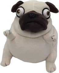 CWZY Hilarious 6-inch pug plush offers cozy hugs and playful charm.