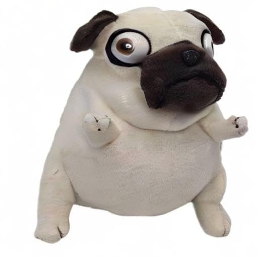 CWZY Pug plush uses premium soft material for lasting comfort.