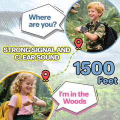 cxjoigxi two-pack walkie talkies keeping kids connected during camping or hiking