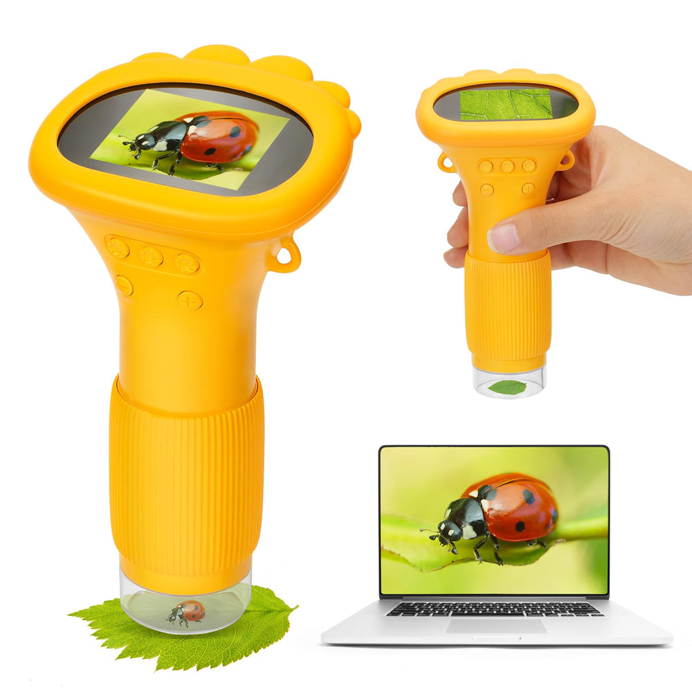 CXXDE Kids Microscope gift-ready packaging for birthdays and holidays.