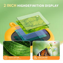 CXXDE Kids Microscope portable design for travel and on-the-go learning.