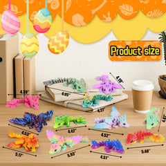 Cybermaker dragons color variety highlights playful options for collection and gifting
