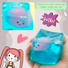 CYICTOY Stress Cube Christmas or birthday gift with glow feature.